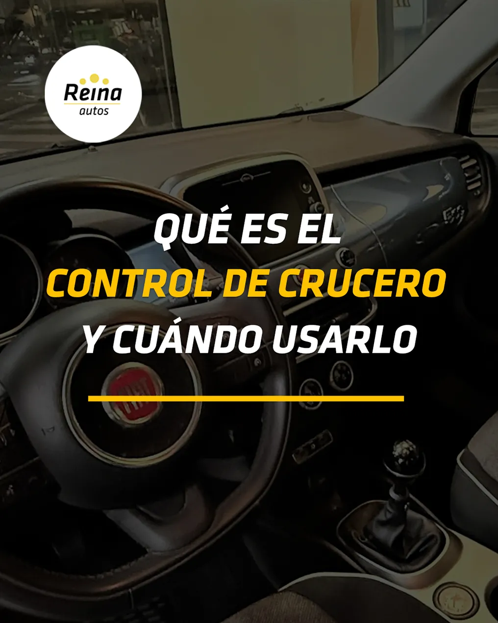 que es el control de crucero y cuando usarlo