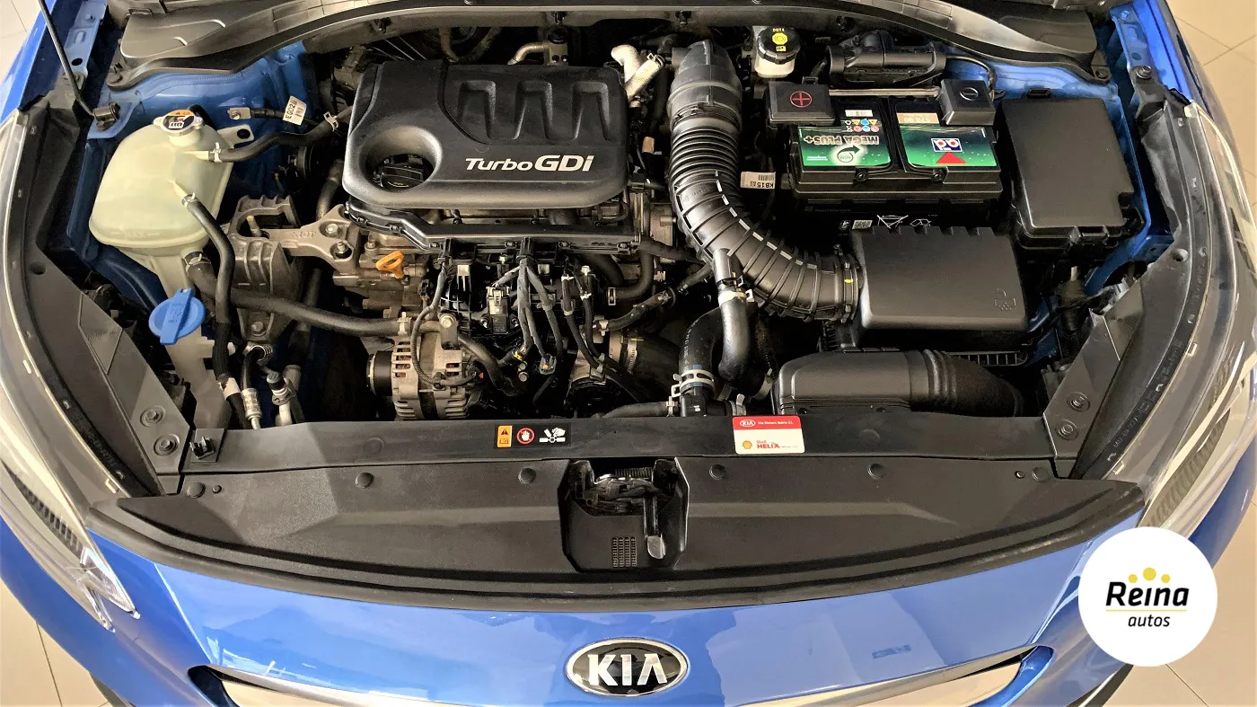 Vano motor del Kia XCeed de ocasión con el motor 1.0 T-GDi de gasolina